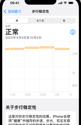 矿区iPhone手机维修如何在iPhone开启'步行稳定性通知'