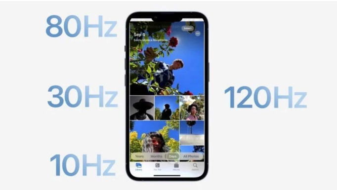 矿区苹果14维修分享iPhone 14有高刷吗 