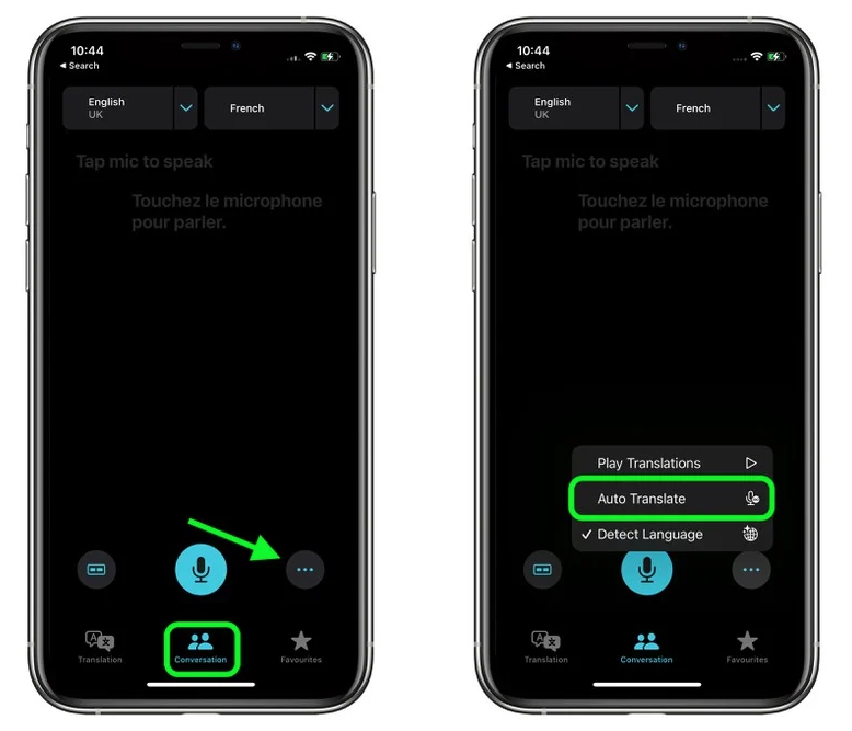 矿区苹果手机维修分享iOS 15 “翻译” App 新改进 