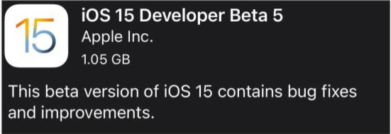 矿区苹果手机维修分享如何升级到iOS15.0 beta5 